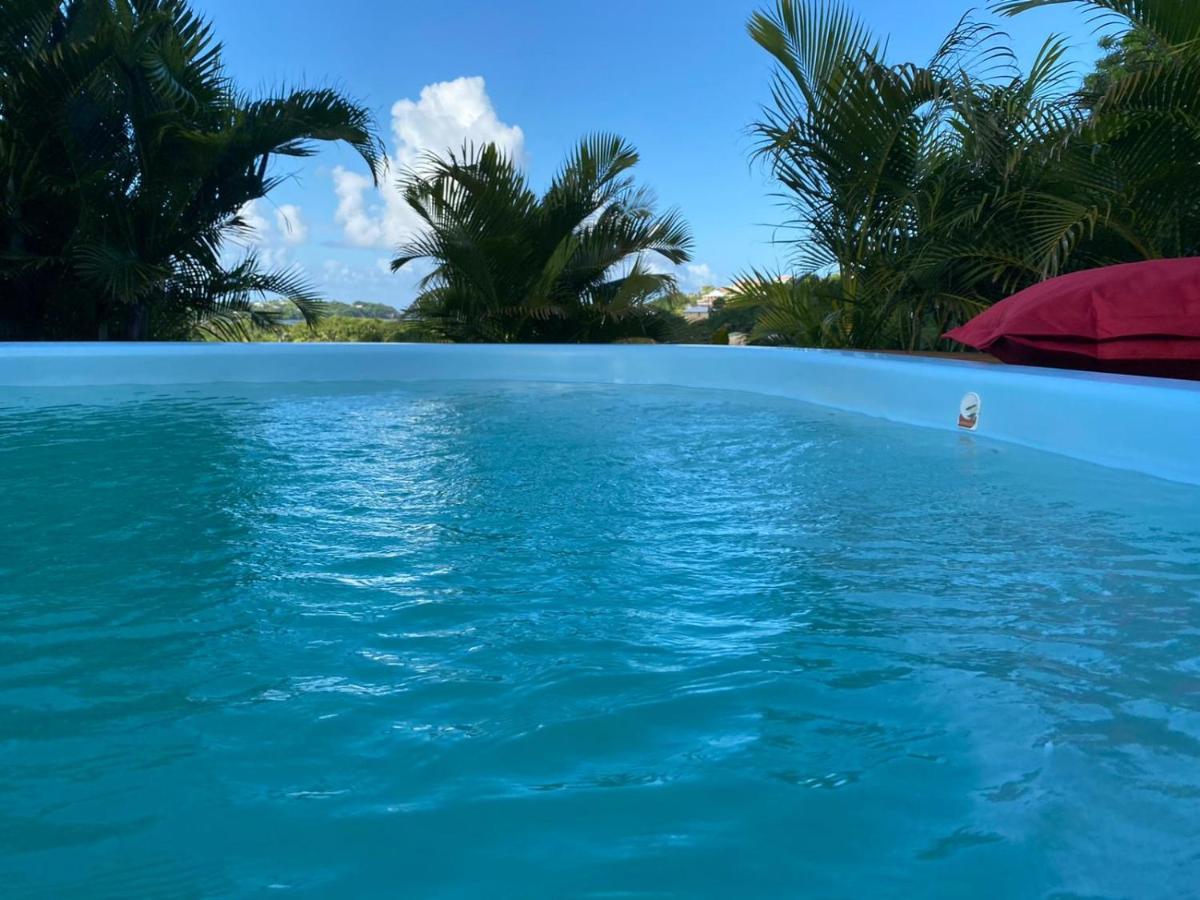 Le Goyav' Appart Avec Piscine Et Jacuzzi Au Vauclin Daire Le Vauclin Dış mekan fotoğraf